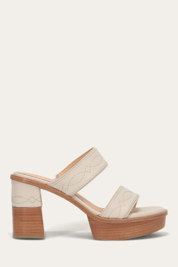 Pipa Woodstock 2 Band Platform Sandal - Image 3
