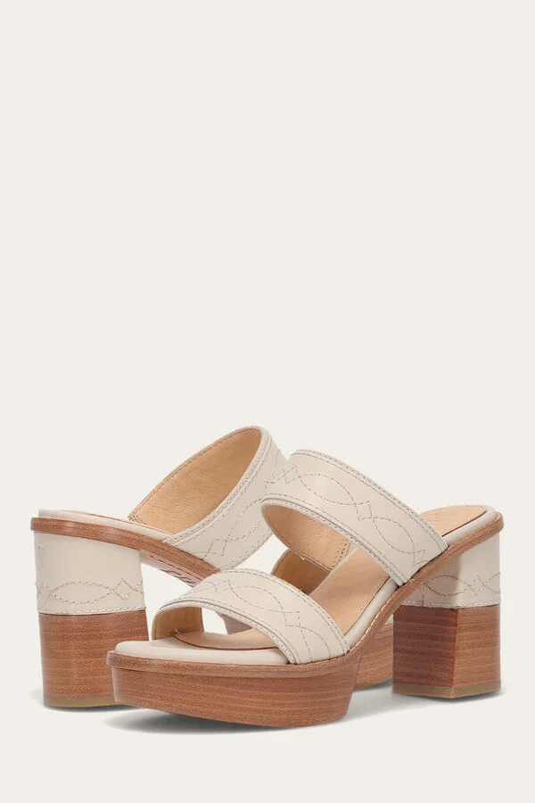 Pipa Woodstock 2 Band Platform Sandal - Image 5
