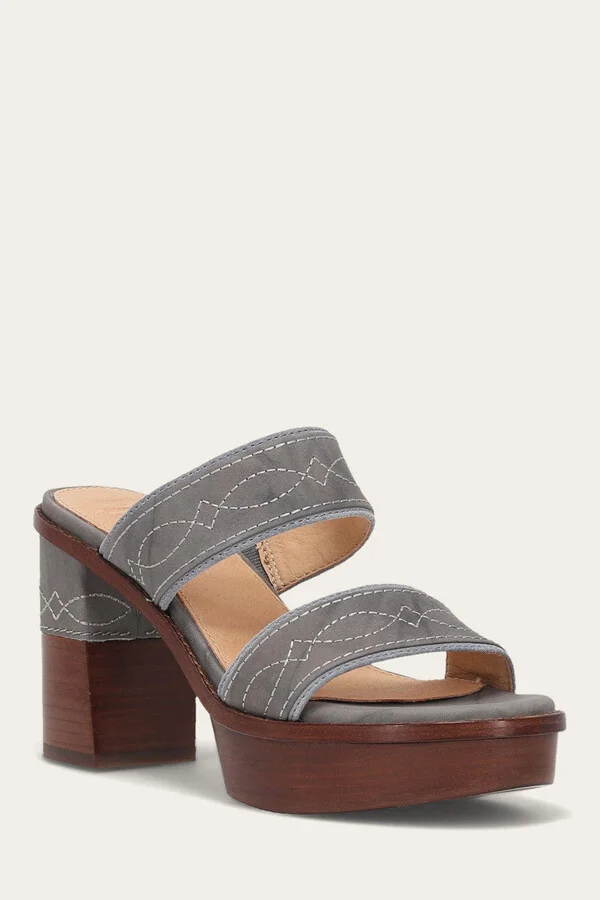 Pipa Woodstock 2 Band Platform Sandal - Image 2