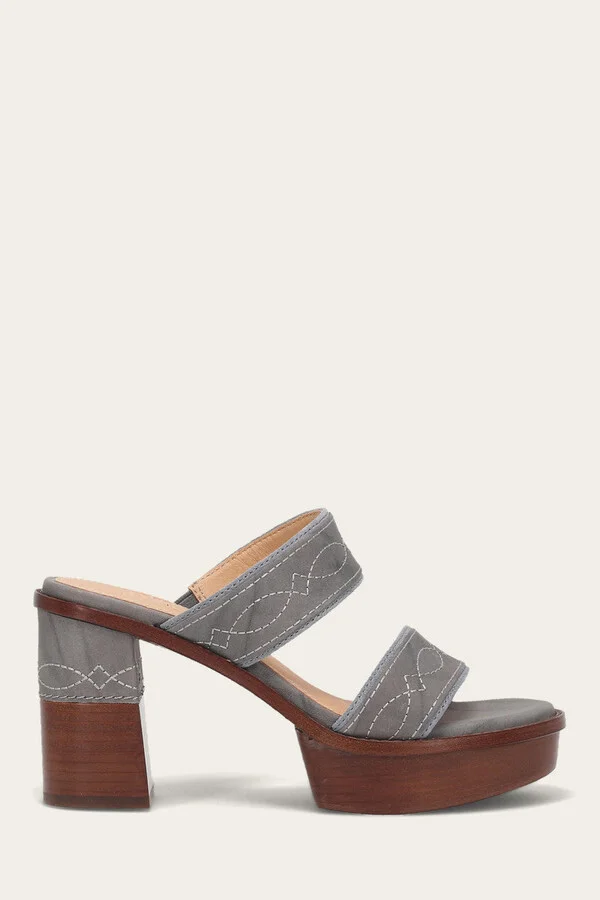 Pipa Woodstock 2 Band Platform Sandal - Image 3