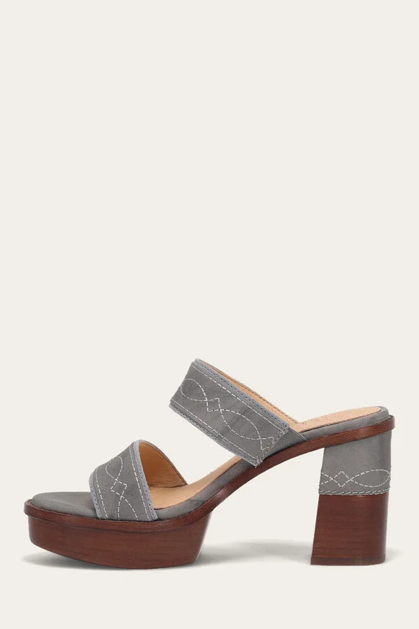 Pipa Woodstock 2 Band Platform Sandal - Image 4