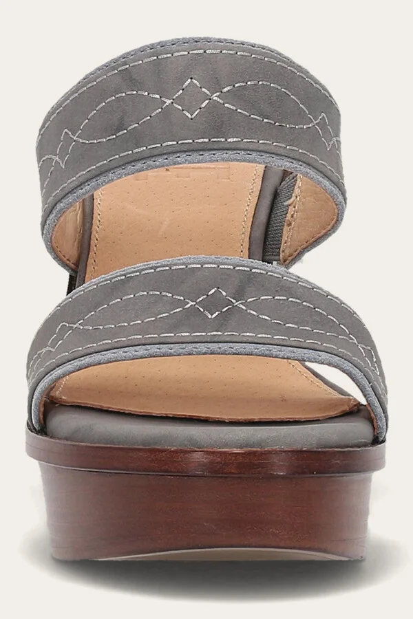 Pipa Woodstock 2 Band Platform Sandal - Image 6