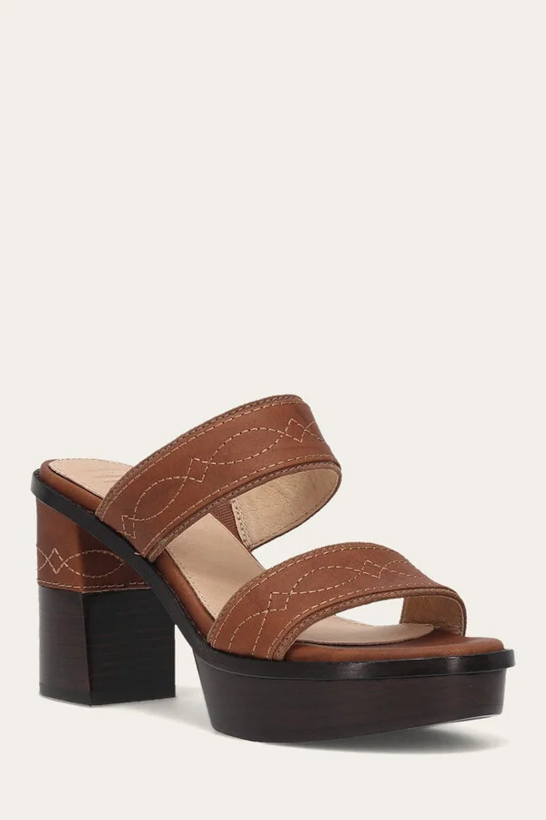 Pipa Woodstock 2 Band Platform Sandal - Image 10