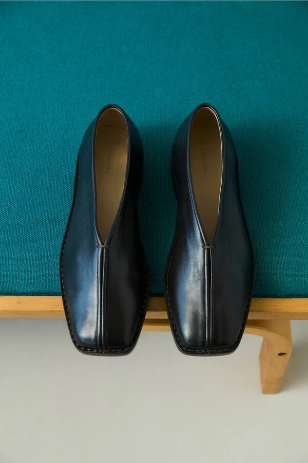 Piped Leather Loafer - Image 2
