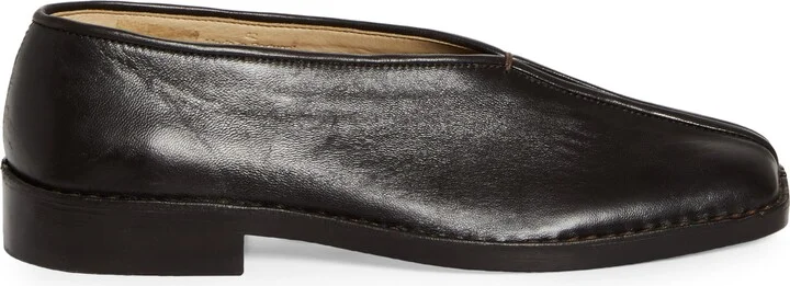Piped Leather Loafer - Image 4