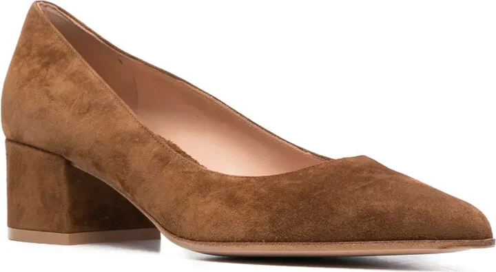 Piper 40mm suede pumps - Image 2