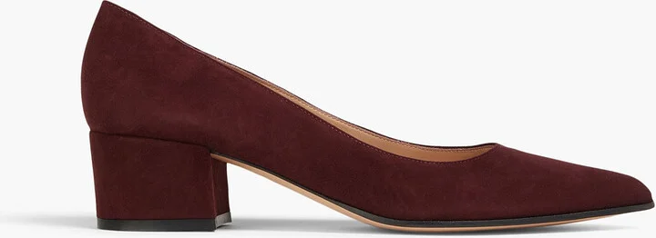 Piper 45 suede pumps