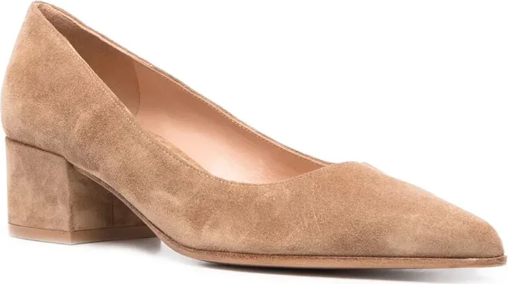 Piper 45mm suede pumps - Image 2