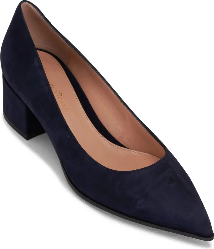Piper 50mm suede pumps - Image 2