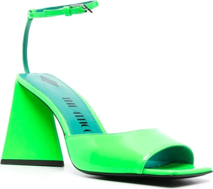 Piper 85mm patent-leather sandals - Image 2