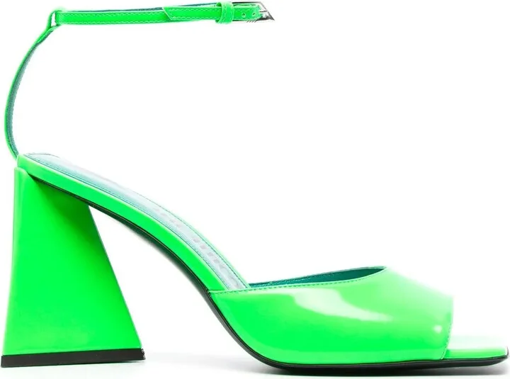 Piper 85mm patent-leather sandals