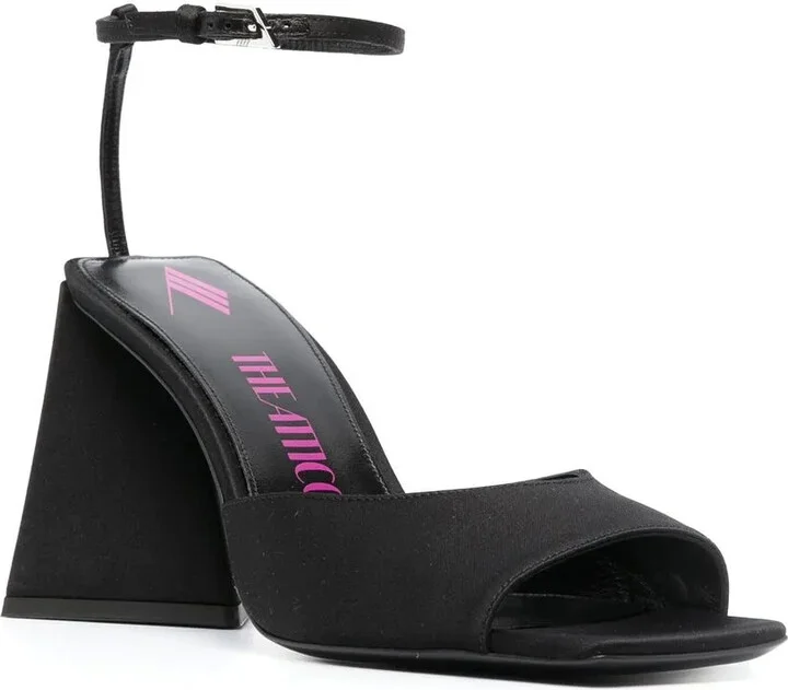 Piper 85mm satin sandals - Image 2