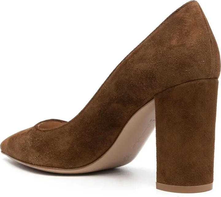 Piper 85mm suede pumps - Image 3