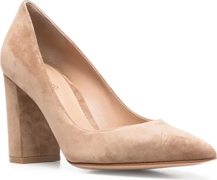 Piper 85mm suede pumps - Image 2