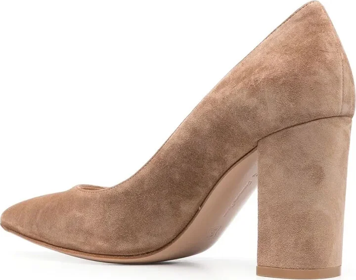 Piper 85mm suede pumps - Image 3