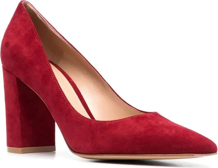 Piper 85mm suede pumps - Image 2