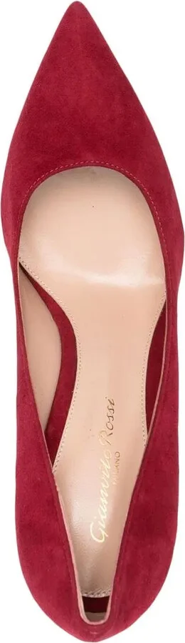Piper 85mm suede pumps - Image 4
