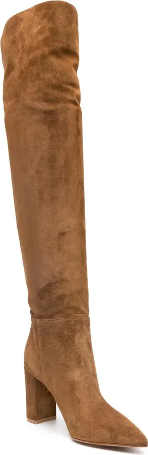 Piper 90mm suede knee-high boots - Image 2