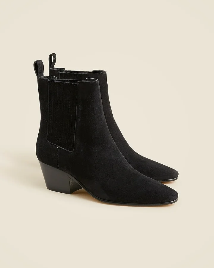 Piper ankle boots in suede - Image 2