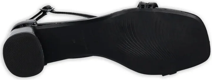 Piper patent leather crossover-strap sandals - Image 5