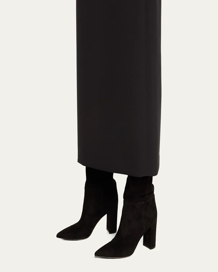 Piper Suede Block-Heel Knee Boots - Image 3
