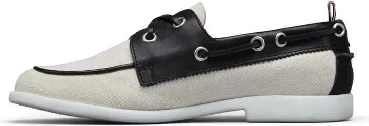 Piping-Detail Boat Shoes - Image 3