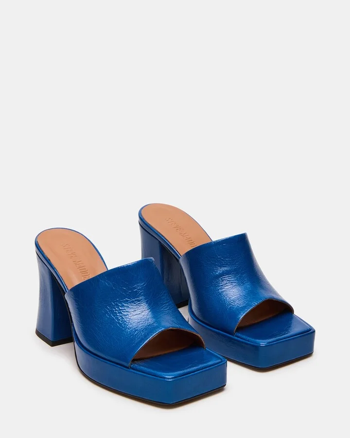 Pippa Blue Patent - Image 2