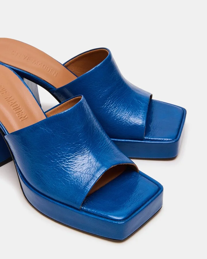 Pippa Blue Patent - Image 3