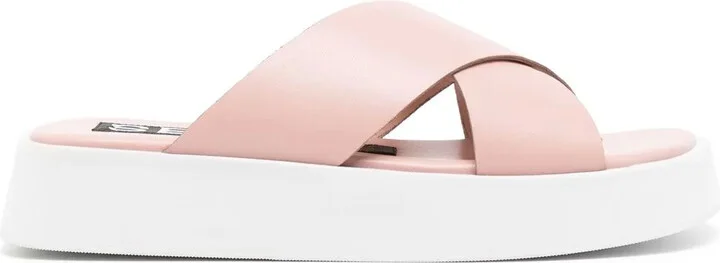 Pippi I crossover platform sandals