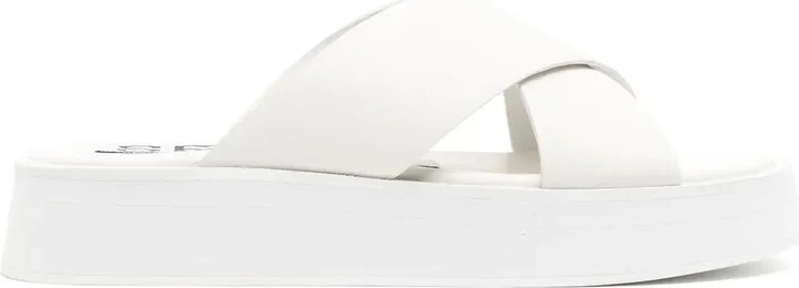Pippi II crossover platform sandals