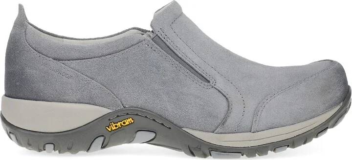 Grey Burnished Suede