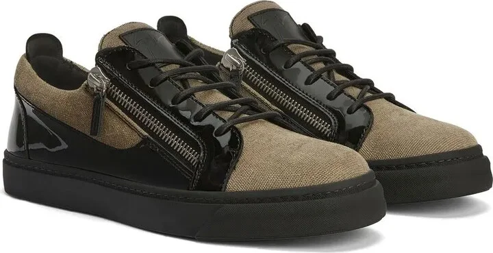 Piqué Weave Panelled Sneakers - Image 2