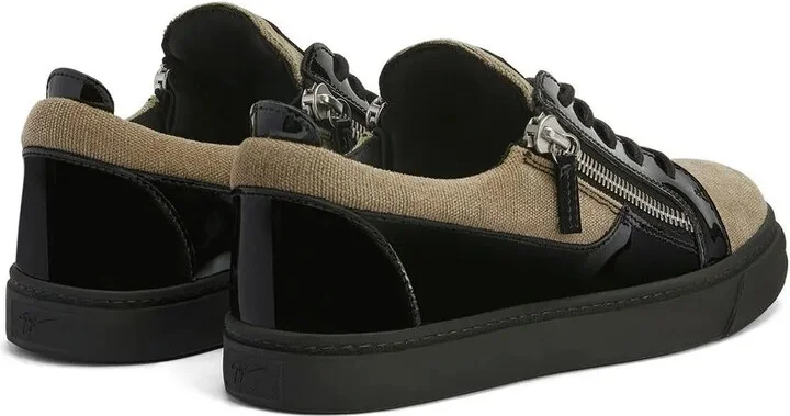 Piqué Weave Panelled Sneakers - Image 3
