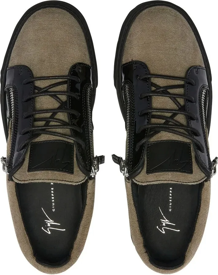 Piqué Weave Panelled Sneakers - Image 4