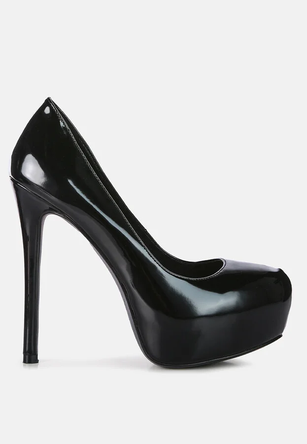 Pismis Patent Pu High Heeled Stiletto Sandal