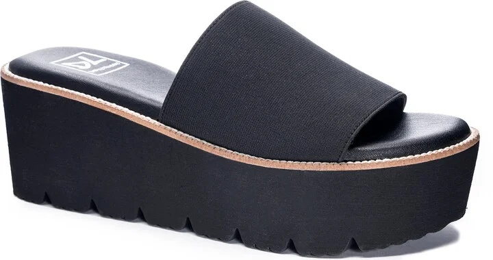 Pivot Platform Slide Sandal