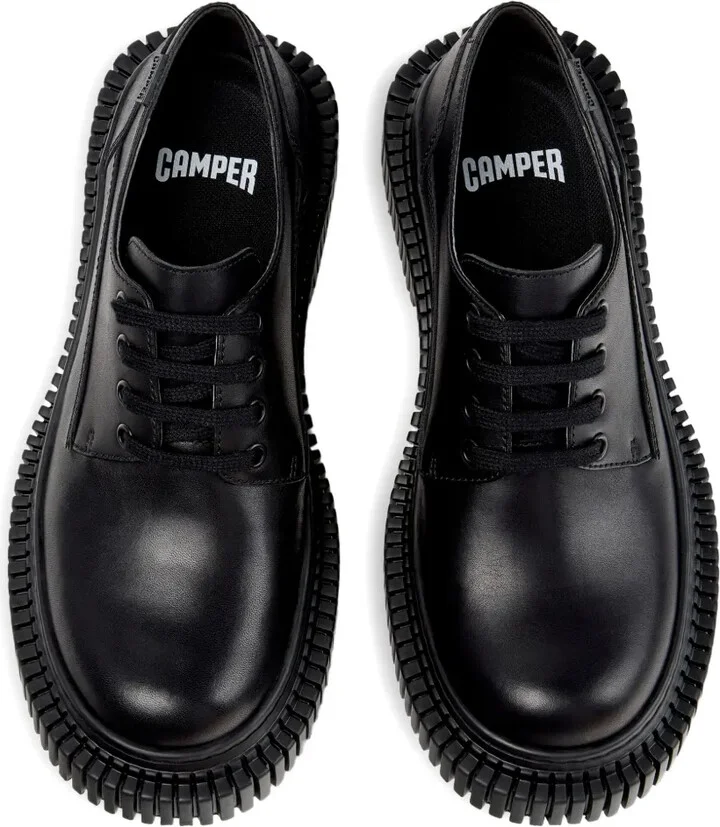 Pix Berlin lace-up platform derby shoes - Image 4