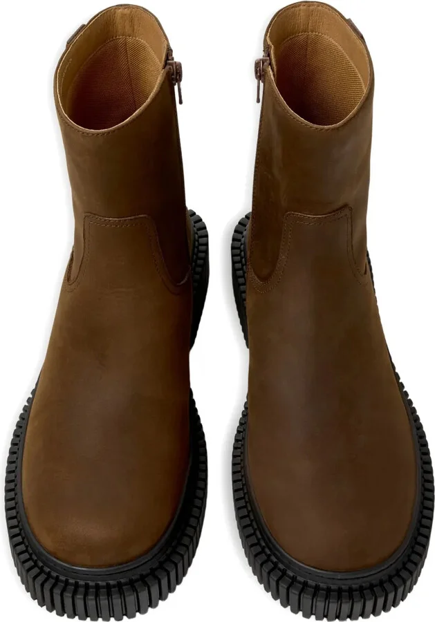 Pix Berlin zip-detail platform boots - Image 4