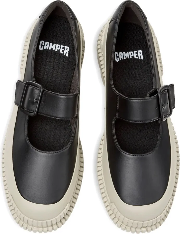 Pix buckled leather ballet flats - Image 3