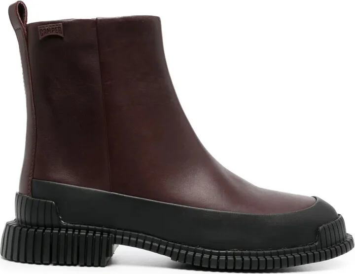 Pix leather ankle boots