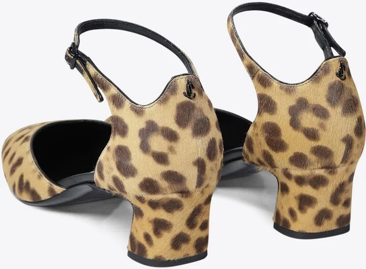 Pixie 45 Leopard Print Pumps - Image 3
