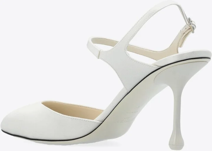 Pixie 80 Satin Pumps - Image 2