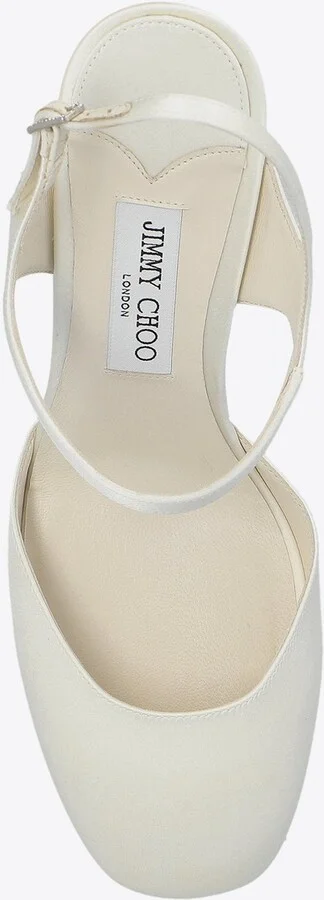 Pixie 80 Satin Pumps - Image 3