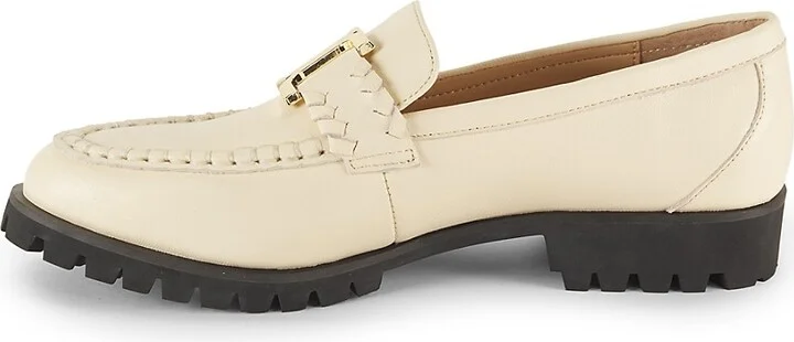 Pixie Apron Toe Leather Loafers - Image 4