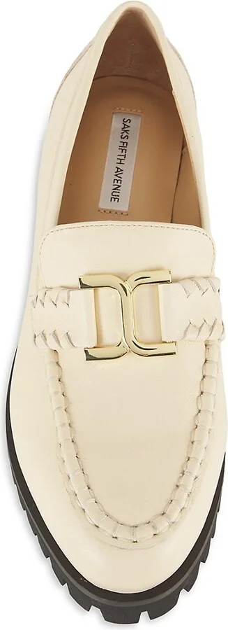 Pixie Apron Toe Leather Loafers - Image 5