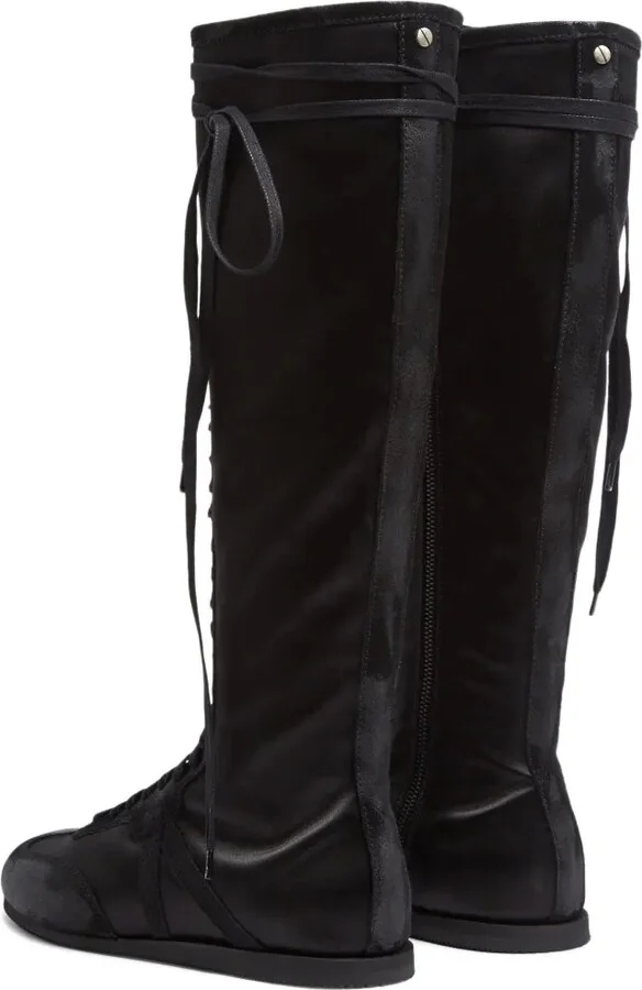 Pixie lace-up thigh-high boots - Image 3