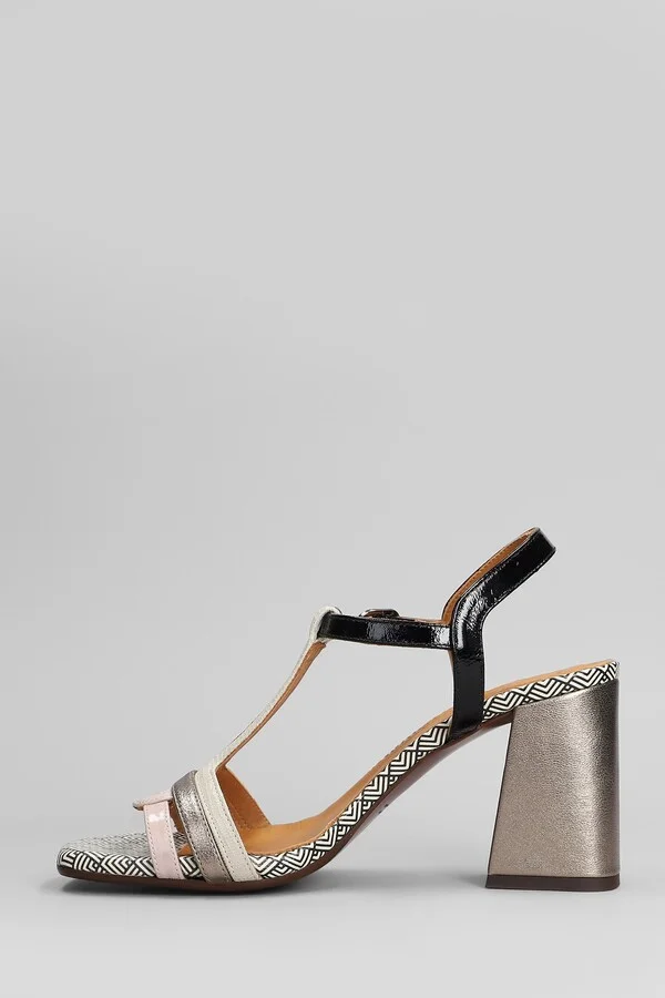 Piyata 46 Sandals In Black Leather - Image 3