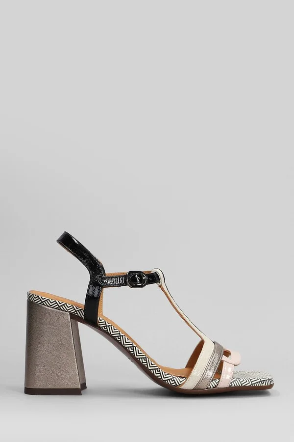 Piyata 46 Sandals In Black Leather