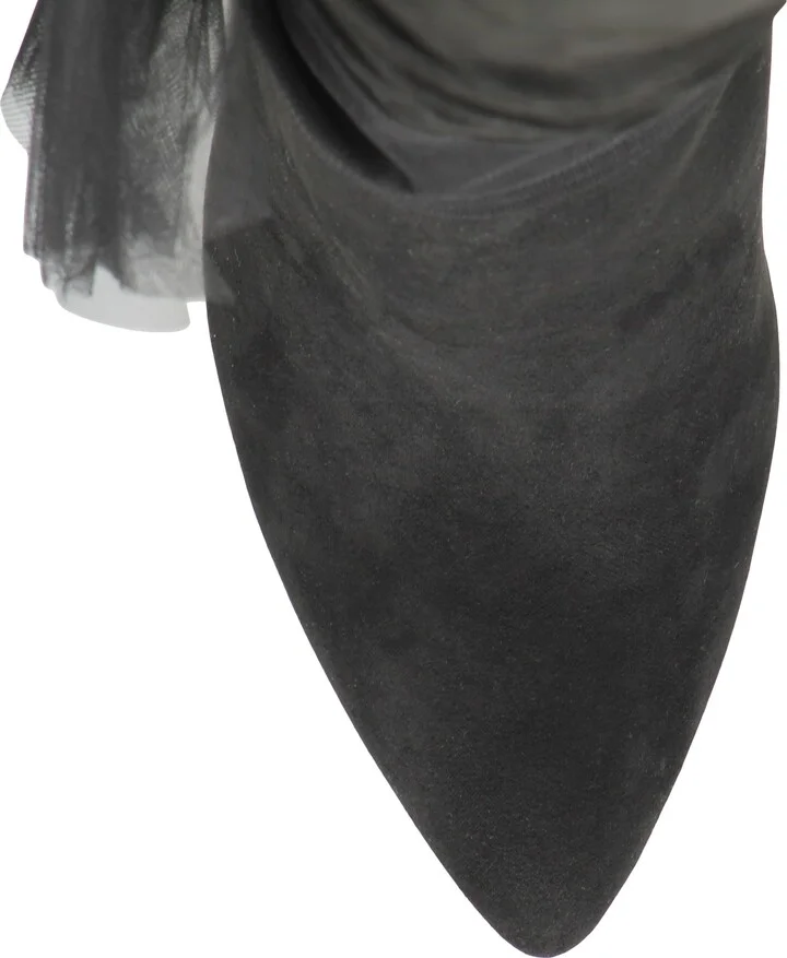 Pizzi Pointed Toe Knee High Boot - Image 8