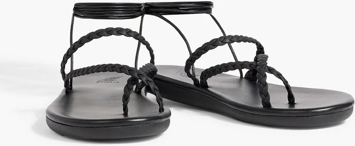 Plage braided leather sandals - Image 5